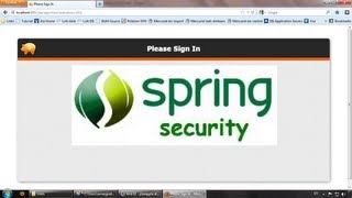 Java EE J2EE Tutorial for beginners Part17  Implementing Spring Security database authentication [upl. by Nuawd]