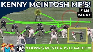 Seahawks Epic Reaction Kenny McIntosh is a SAVAGE  Analyzing this LOADED ROSTER [upl. by Cappello]