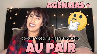 AU PAIR EP 2  REQUISITOS  MELHOR AGENCIA  CASAL GRINGO [upl. by Labanna]