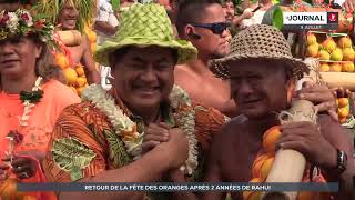 Retour réussi pour la fête de l’orange à Punaauia [upl. by Blackington906]