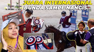 BUNDA SAMPE NANGIS AISHA  DJALU JUARA INTERNASIONAL [upl. by Guise162]