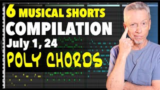 Piano Tricks Polychords 6 Short examples [upl. by Karb760]