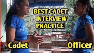 Best Cadet Interview Practice  NCC Training for RDC  BC competition [upl. by Aik]