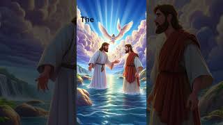 The Baptism of Jesus Christ Bible Stories for Kids 🌊 kidsbiblestories animatedbiblestories [upl. by Orabelle]