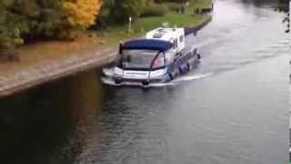 Camping auf dem Wasser  Ein Wohnmobil unterwegs auf der Mecklenburger Seenplatte [upl. by Neira]