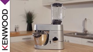 Kenwood Cooking Chef Attachments  Introduction [upl. by Anaerb]