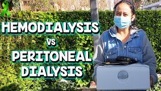 Hemodialysis vs Peritoneal Dialysis  My Transplant Lifestyle [upl. by Reube]