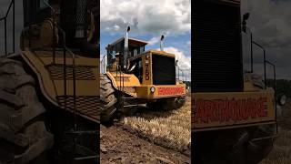 850Hp Detroit Diesel Rite Earthquake Tractor Plowing [upl. by Ailey]