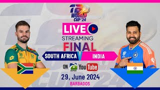 Live T20 World Cup 2024 Scorecard  India vs South Africa  Final ICC Mens T20 World Cup [upl. by Cheston]