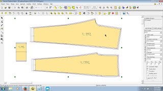 cad pattern grading  pant pattern grading  how to grading pant pattern  cad patternpant grading [upl. by Bebe]