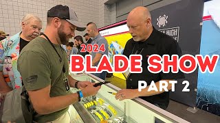 2024 Blade Show  Benchmade Spyderco Buck TOPS Condor [upl. by Pyne330]