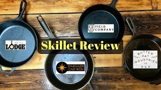 The Best Cast Iron Skillet  Review of Lodge Field Co Stargazer Butter Pat [upl. by Etnauj182]