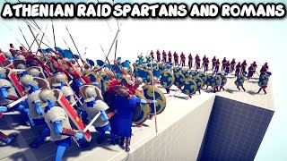 SPARTANS  ROMANS Vs ATHENIAN  TABS  Totally Accurate Battle Simulator [upl. by Kayla]