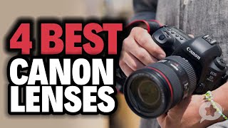 4 Best CANON Lenses [upl. by Aehta]