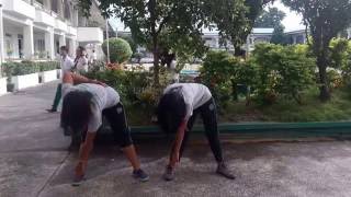 Physical Education Warmup Stretching Aerobic and Cooldown Exercise [upl. by Nylyaj]