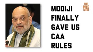 FINALLY MODI GOVERNMENT NOTIFIED CAA RULES  2024  Hindutva [upl. by Emirac]