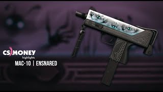 CSGO  MAC10  Ensnared [upl. by Maillw]