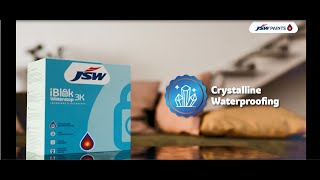 iBlok Waterstop 3K  Crystalline Waterproofing [upl. by Kreit]