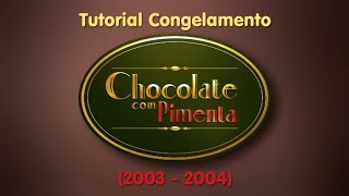 Tutorial congelamento Chocolate com Pimenta [upl. by Silvie]