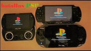 PSP 2004 vs PSP GO vs PS VITA 2018 [upl. by Fessuoy680]