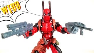 MARVEL LEGENDS XMen DEADPOOL Action Figure Review [upl. by Margette]