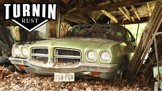 FULL REBUILD Muscle Car Rescued From Collapsing Barn  Amazing Transformation  Turnin Rust [upl. by Marlee]