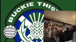 You MUST SEE the Buckie Thistle players reaction after drawing Celtic in the Scottish Cup😂 [upl. by Dalpe]