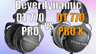 Beyerdynamic DT 770 PRO vs DT 770 PRO X Какие выбрать [upl. by Adrianne]