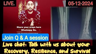 LIVE Discussion on fracture related queries with survivalwithnitin [upl. by Plate]