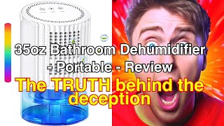 Dehumidifiers for home  35oz bathroom dehumidifier review  portable small dehumidifier [upl. by Pfosi5]