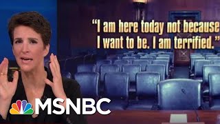 New Brett Kavanaugh Allegations Come To Light Ahead Of Dr Ford Hearing  Rachel Maddow  MSNBC [upl. by Uttasta413]