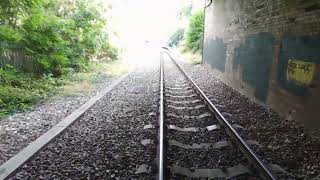 Drone Footage over EWR Flyover and Marston Vale line Between Bletchley and Fenny Stratford Station [upl. by Nalra]