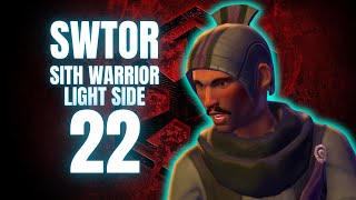 【SWTOR Star Wars The Old Republic Part 22】SITH WARRIOR LIGHT SIDE【TUNNEL SIEGE】 [upl. by Enawd]