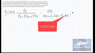 TRANSFORMADORES TRIFASICOS Ejercicio 7 [upl. by Darra]