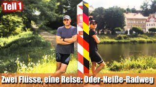 Bikepacking entlang des Grenzeflusses  Unser Abenteuer auf dem OderNeißeRadweg teil1 [upl. by Anitnerolf292]