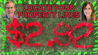 Locate Your Property Lines for 292 [upl. by Egdamlat543]