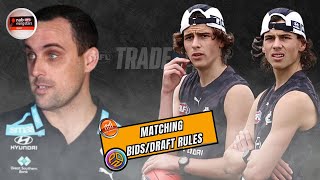 AFL Draft Rules Explained  Father Son NGA Matching amp Trading quotMatchquot Bids In [upl. by Dlareme782]