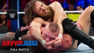 FULL MATCH  Brock Lesnar vs Daniel Bryan  Champion vs Champion Match Survivor Series 2018 [upl. by Belshin207]