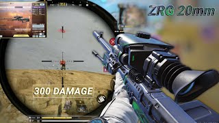 THE 1 SHOT ZRG 20mm GUNSMITH in INSANE  BEST ZRG 20mm GUNSMITH CODM BR  CODM BR GAMEPLAY [upl. by Attenborough136]