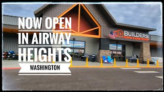 NOW Open in Airway Heights Washington  Builders Supply amp Home Center 👍 [upl. by Engvall]