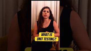 What is Unit Testing Software Testing Interview Question tester softwaretesting testing [upl. by Ennad]