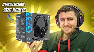 KUŞ GİBİ Denilen Kulaklığı İnceliyorum  Logitech G733 Wireless SİZE HEDİYE [upl. by Adnawad]