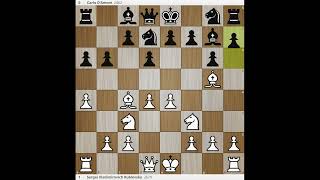 A Brilliant Chess Miniature  Rublevsky vs DAmore 2000 [upl. by Angelia]