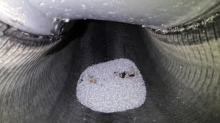 GoPro Inside a Car Tire With Balance Beads [upl. by Norbel]