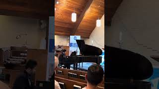 Prelude in C minor performed by Kevin He piano recital [upl. by Jak]