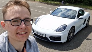 My Dream Porsche 981 Cayman GTS First Road Drive [upl. by Phippen]