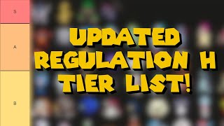 Updated Reg H Tier List  826 [upl. by Ynnavoeg600]