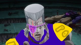 Polnareff vs Vanilla Ice but i put Polnareffs part 5 theme in the fight [upl. by Rialc]