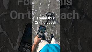 Cool find on the beach metaldetecting shorts [upl. by Pugh438]