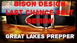 Bison Design Last Chance BeltBetter then Blackhawk [upl. by Edyaj963]